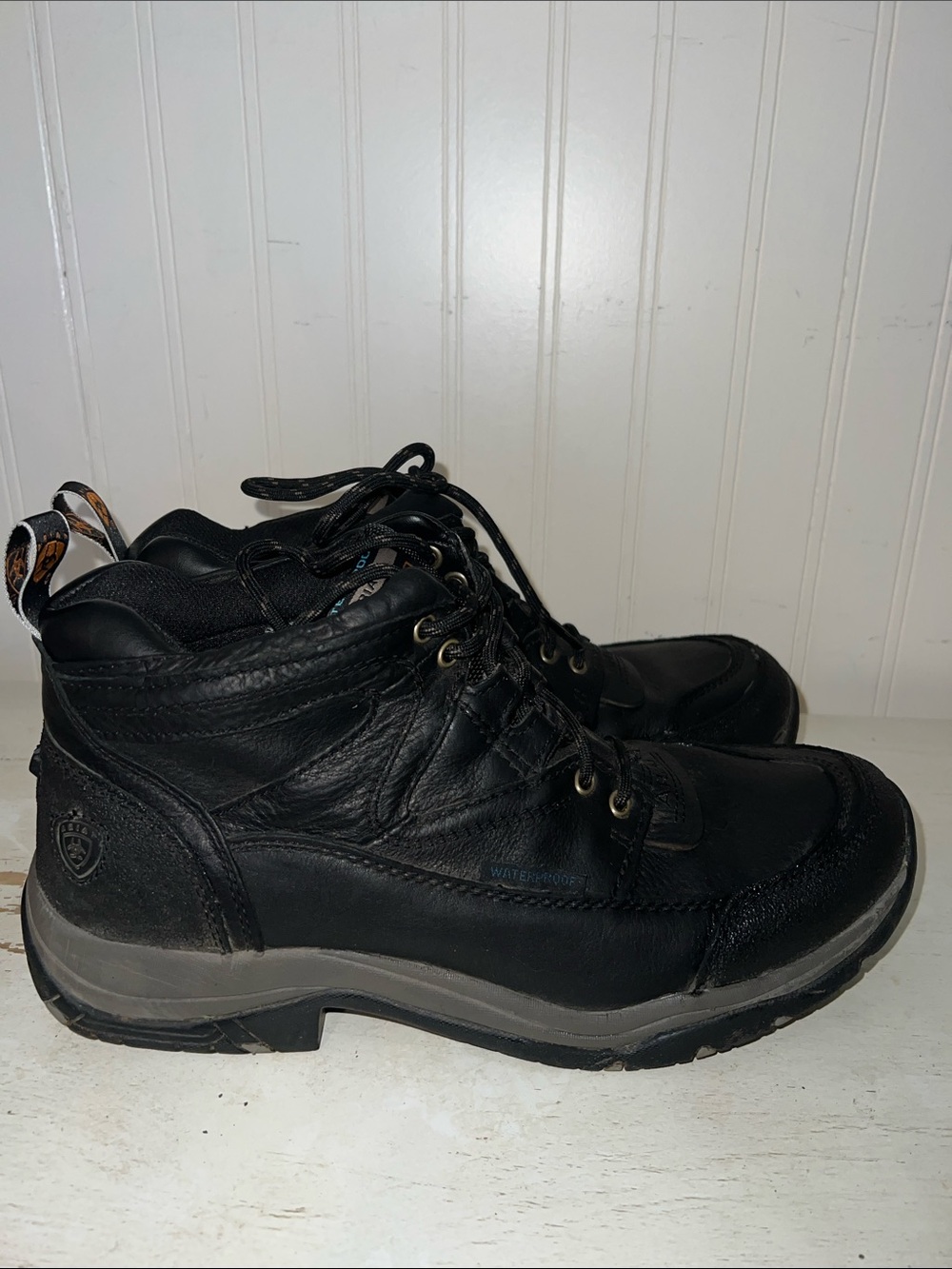 Ariat Terrain Waterproof Boot MAN in BLACK SZ 10.5d